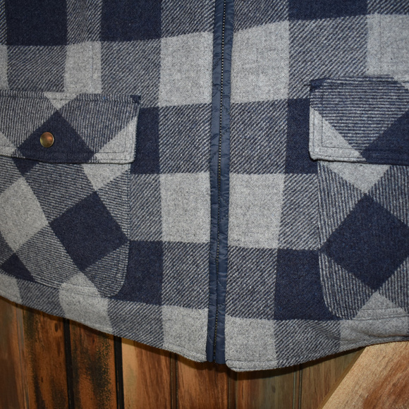 Pendleton Double Time Reverisible  Plaid Vest Q - Picture 8 of 8